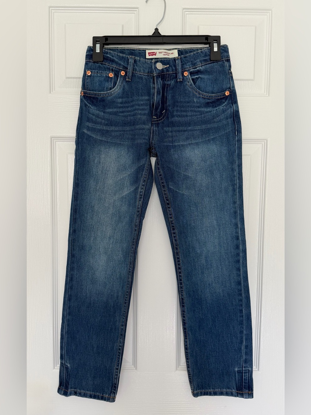 Levi’s 502 Regular Taper Boys Jeans Size 12 Reg 26x26 Medium Wash